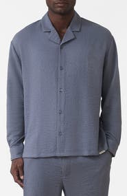 MAUVAIS Fiorano Long Sleeve Relaxed Fit Shirt