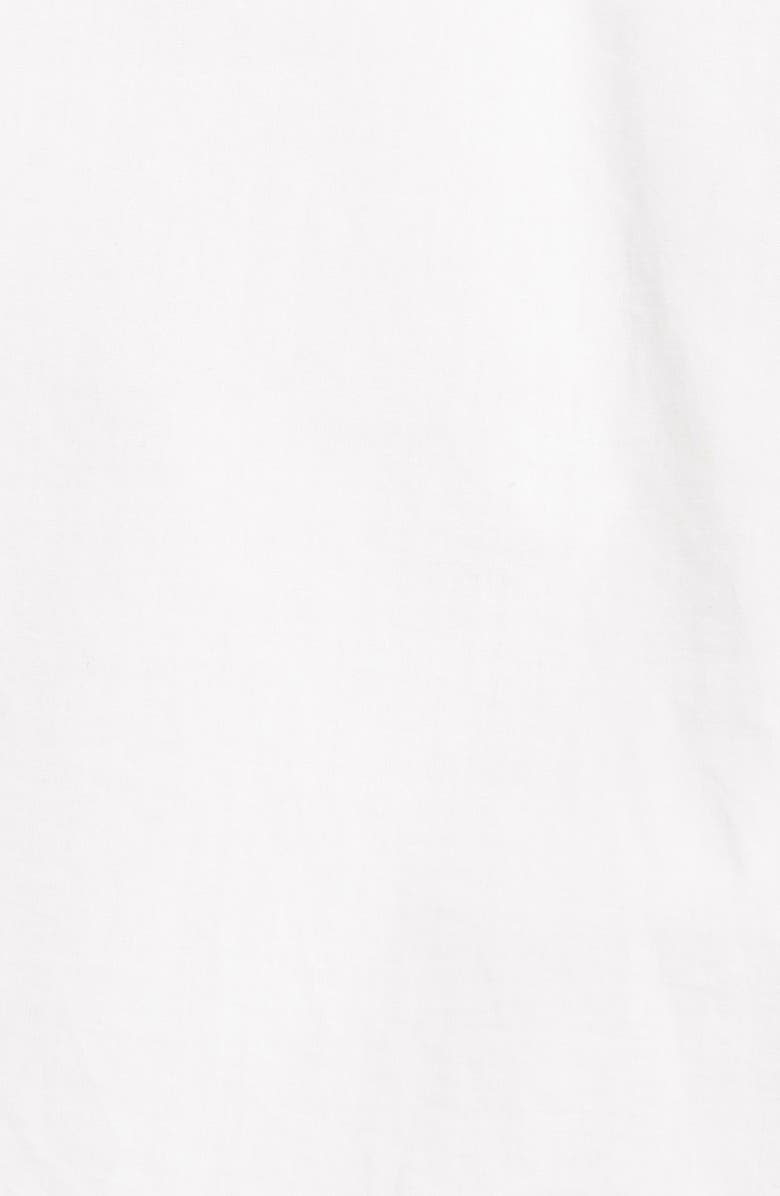 Philosophy Di Lorenzo Serafini Eyelet Ruffle Cotton Poplin Blouse, Alternate, color, 