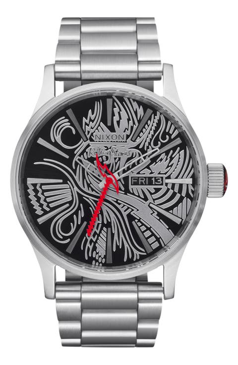 x Rolling Stones Sentry Bracelet Watch, 42mm