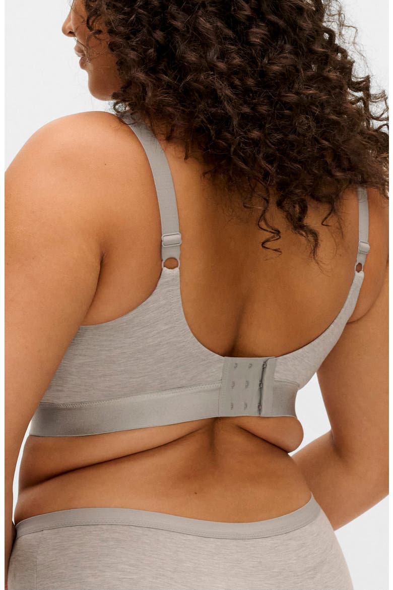 Downtime Wireless Bralette, Alternate, color, GREY MARL