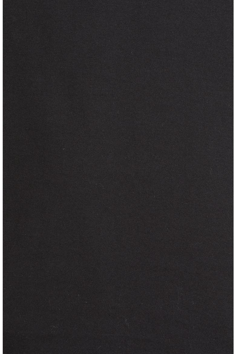 Logo Embroidered Oversize T-Shirt, Alternate, color, BLACK