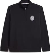 ASHWORTH GOLF Oval Velvet 1/4 Zip