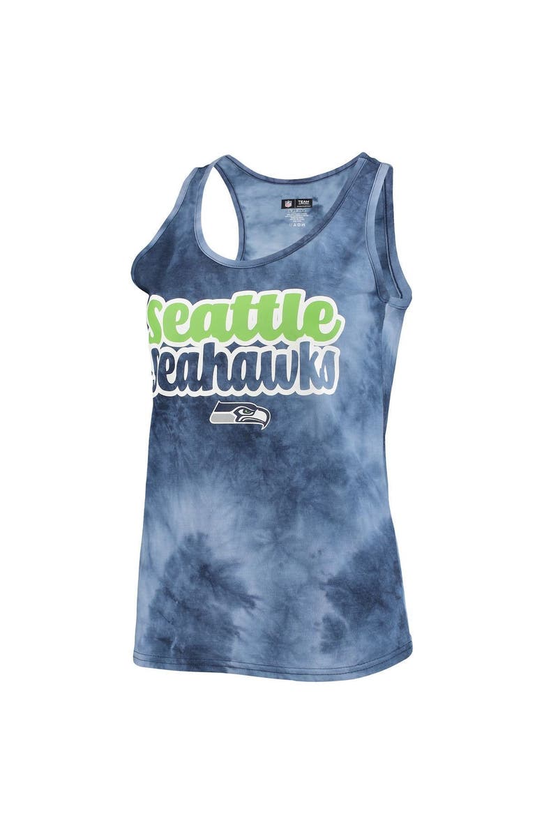 CONCEPTS SPORT Women's Concepts Sport College Navy Seattle Seahawks Billboard Tank Top & Shorts Set, Alternate, color, 