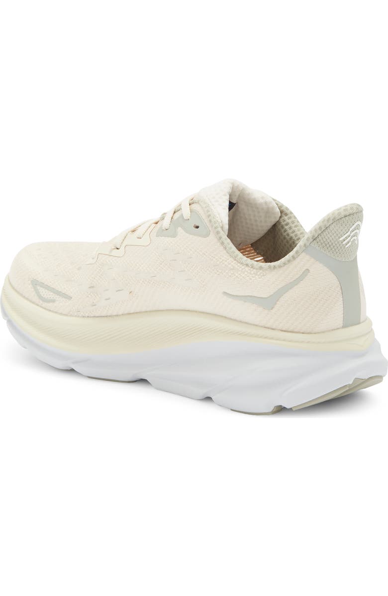HOKA Clifton 9 Running Shoe, Alternate, color, Oat Milk / Barley