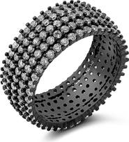 SHYMI Pave Cigar Ring