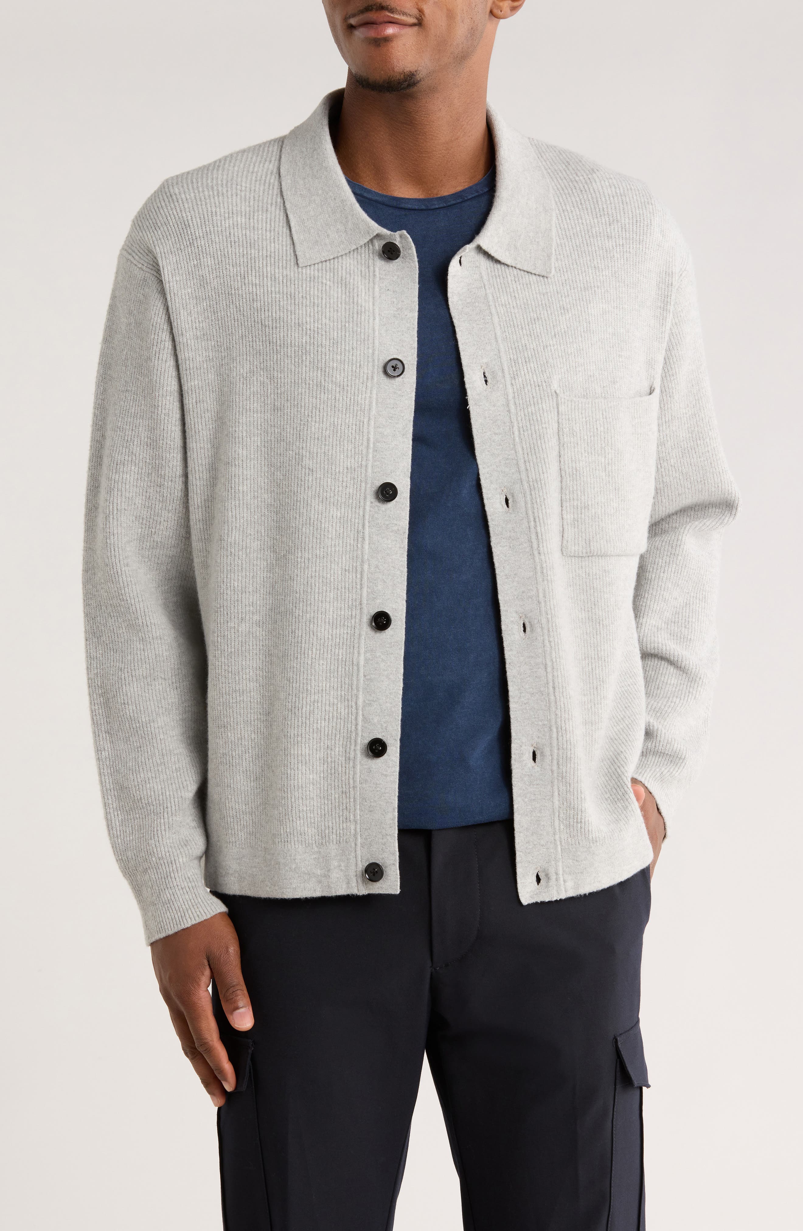 TRUTH Collared Button Front Cardigan