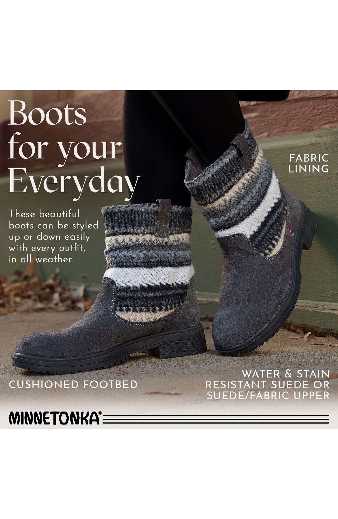 Joli Bootie, Alternate, color, CHARCOAL MULTI
