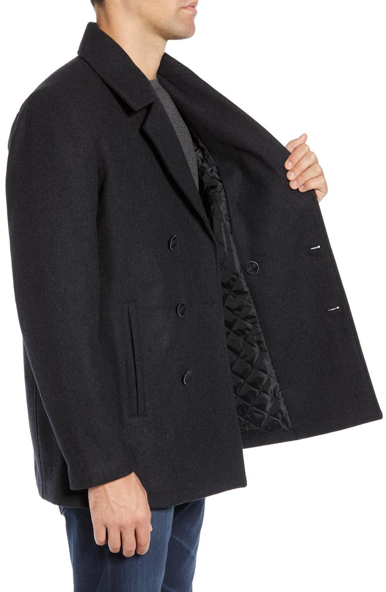 Vince Camuto Classic Peacoat, Alternate, color, 