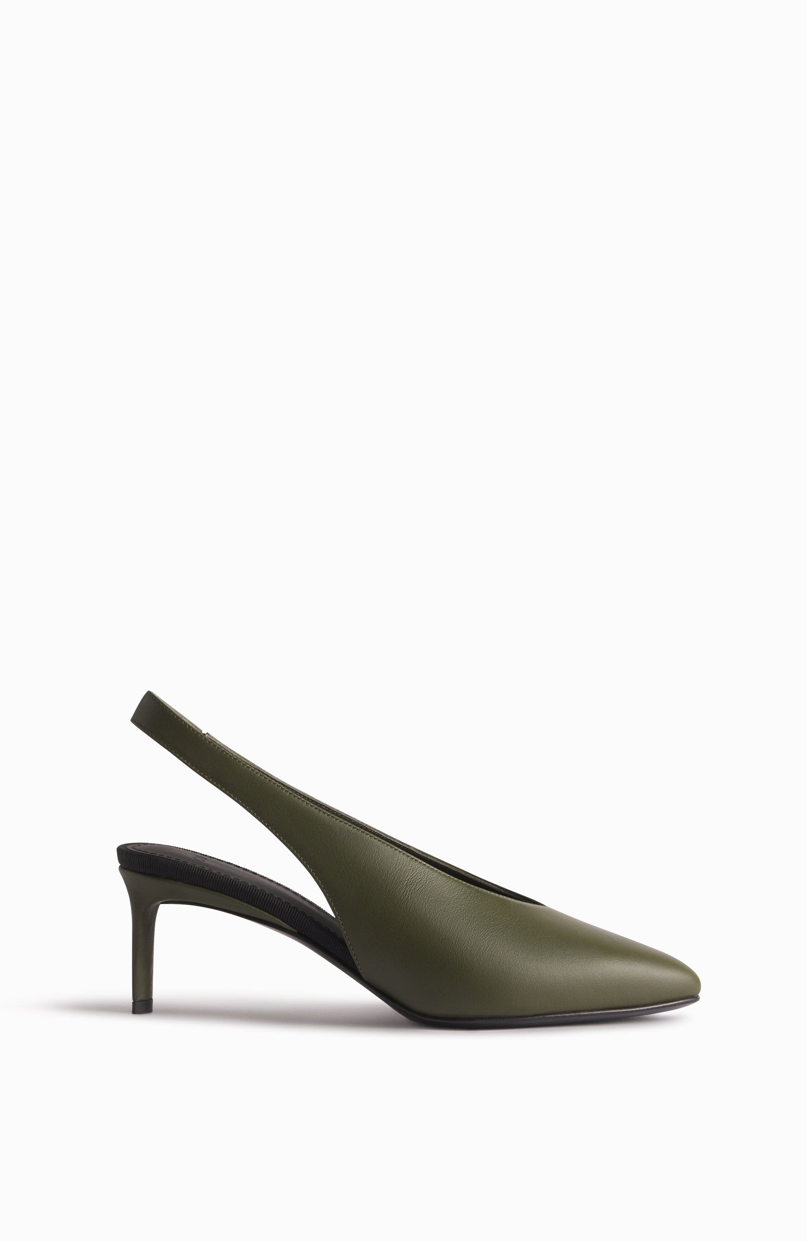 CO Pointed Low Heel Slingback, Main, color, 