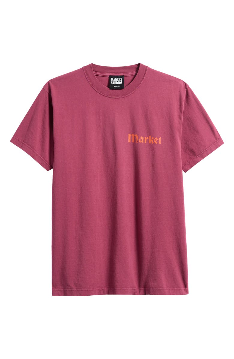 MARKET True Tread Graphic T-Shirt, Alternate, color, Wine