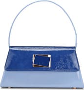 NINETY UNION Patent Faux Leather Handbag