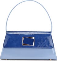 NINETY UNION Patent Faux Leather Handbag