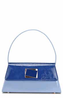 NINETY UNION Patent Faux Leather Handbag