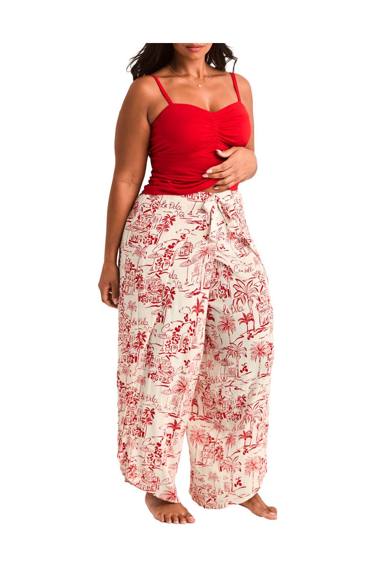 Patti Cami And Pant Set, Main, color, Convo beige