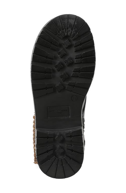 Kurt Geiger London Kids' Chain Combat Boot In Brown