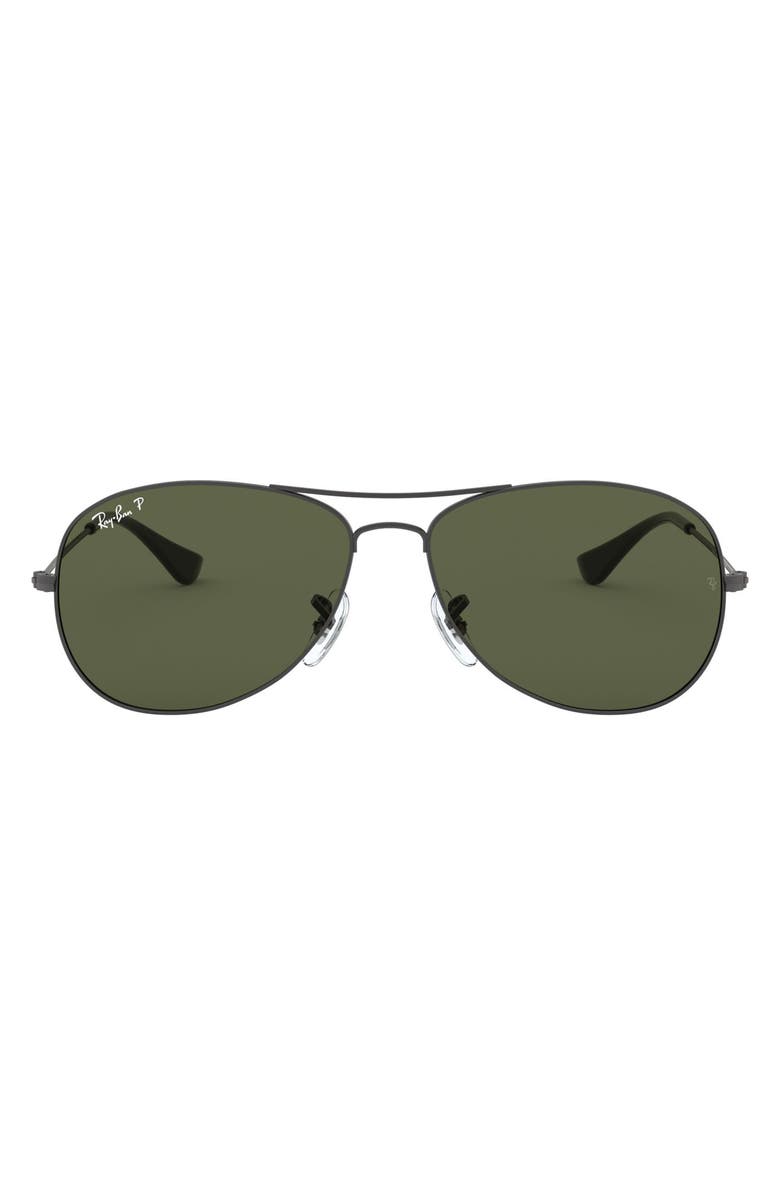 Ray-Ban 'New Classic Aviator' 59mm Polarized Sunglasses, Alternate, color, 