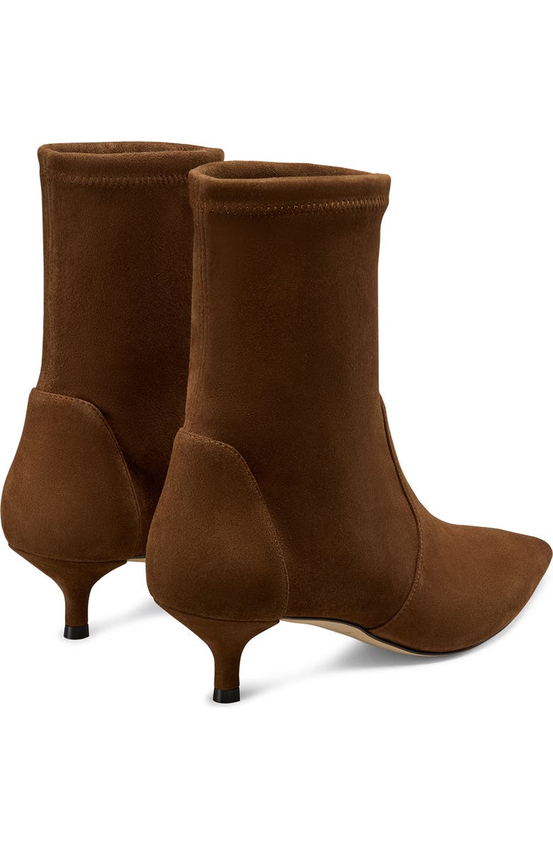 Stuart Weitzman Mara 50 Kitten Heel Bootie, Alternate, color, Espresso