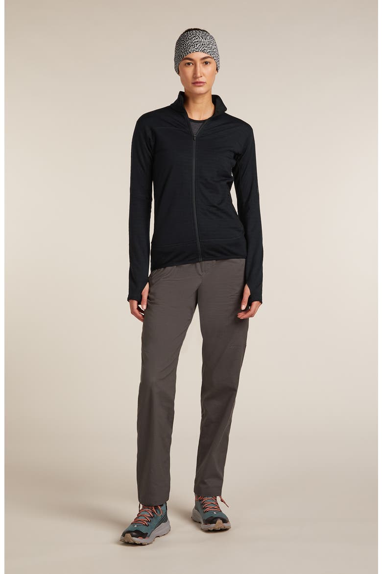 300 Descender Full Zip Jacket, Alternate, color, BLACK