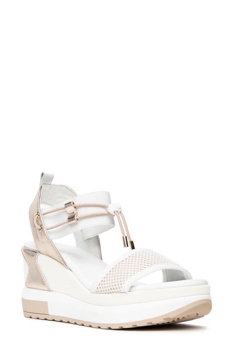Bungee Platform Wedge Sandal (Women)