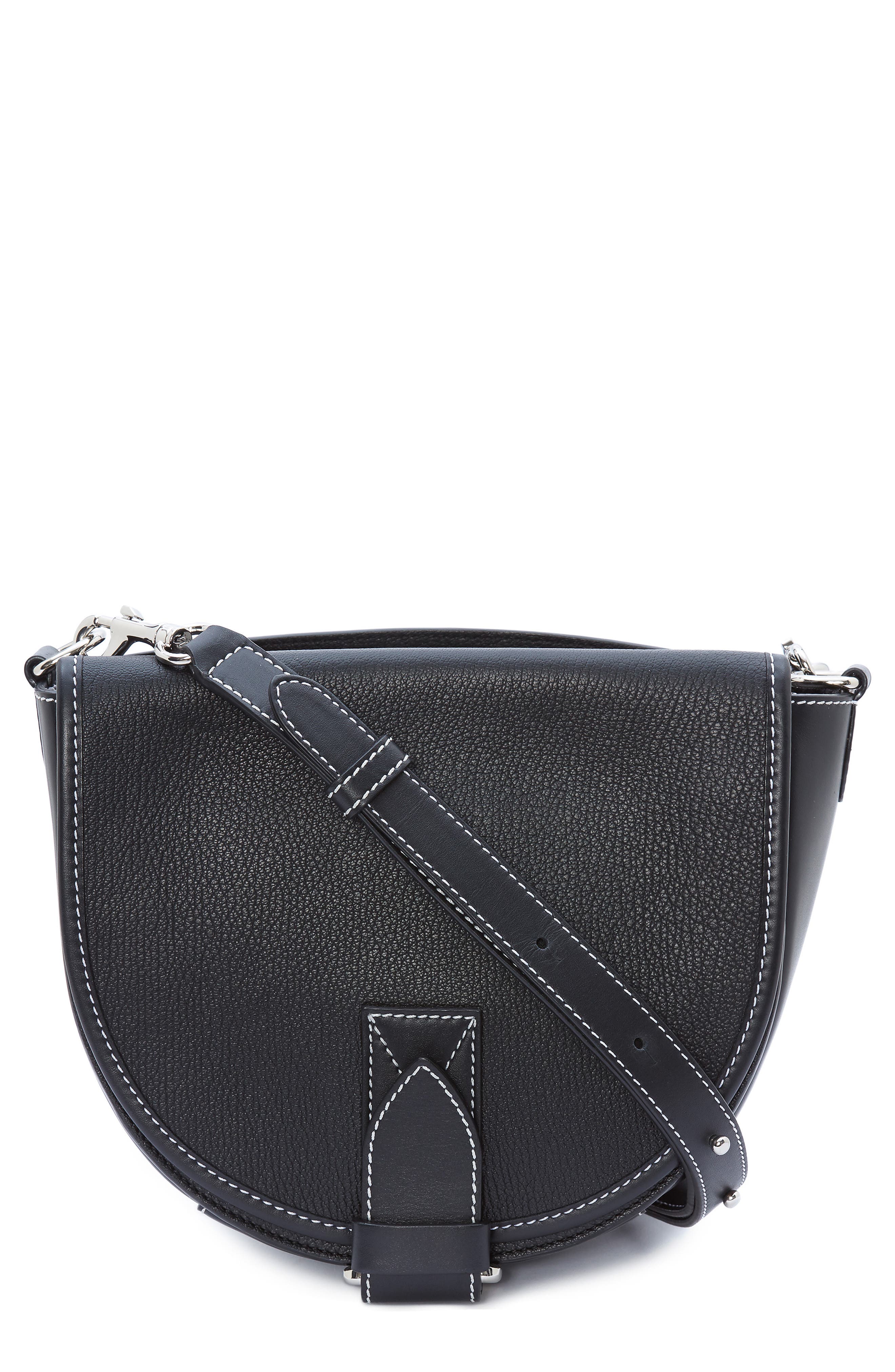 JW Anderson Small Bike Leather Crossbody Bag, Main, color, 