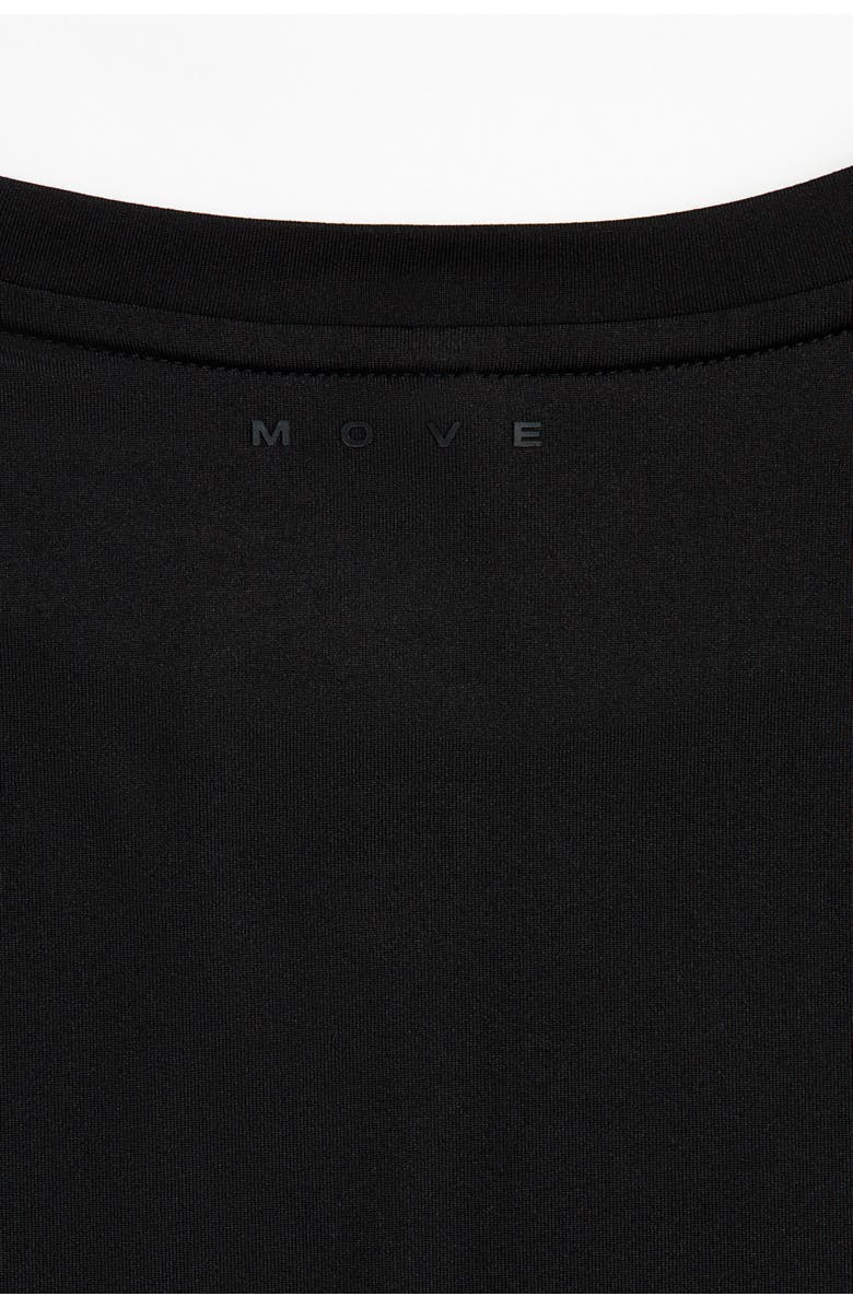 H&M 2-piece sports set with drymove, Alternate, color, Black/Patterned