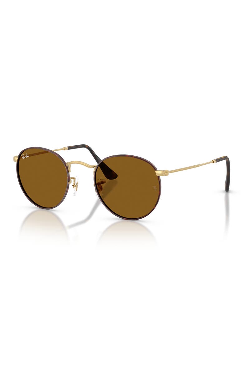 Icons 53mm Retro Sunglasses, Alternate, color, MATTE HAVANA / BROWN