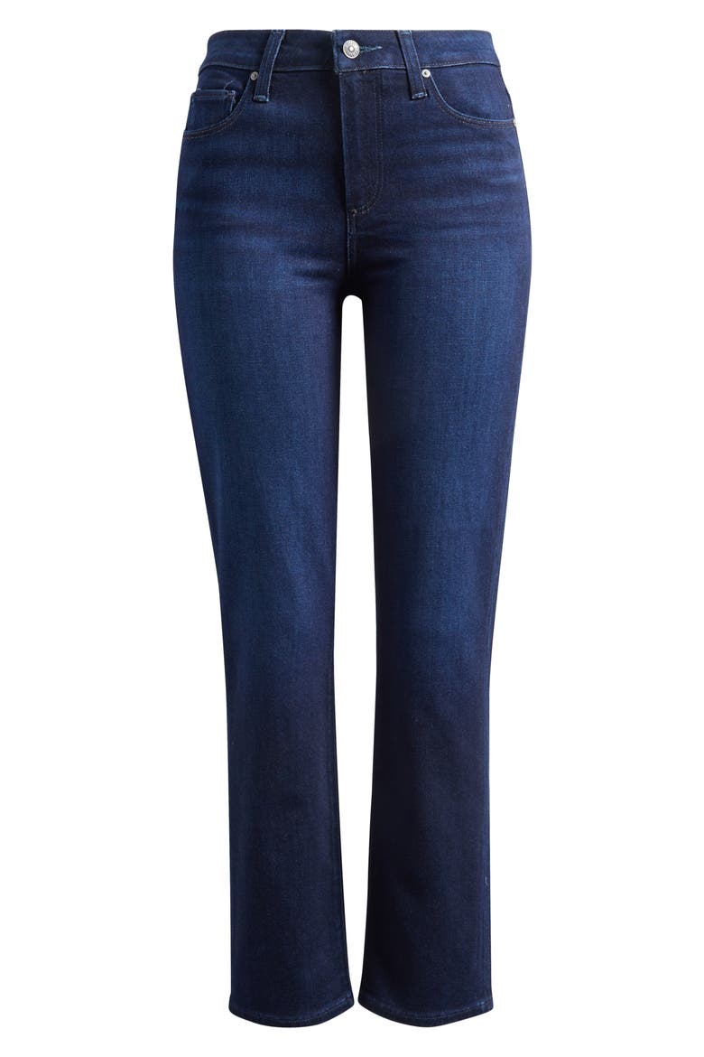 Cindy High Waist Crop Straight Leg Jeans, Alternate, color, ELEVATED