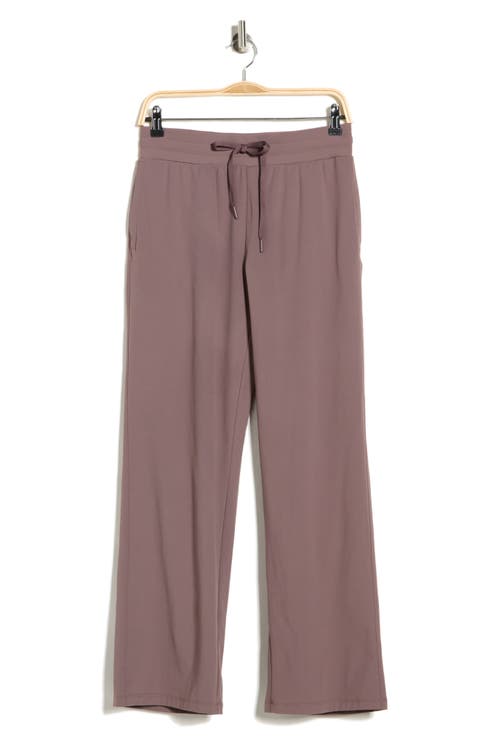 On The Move Mid Rise Straight Leg Pants