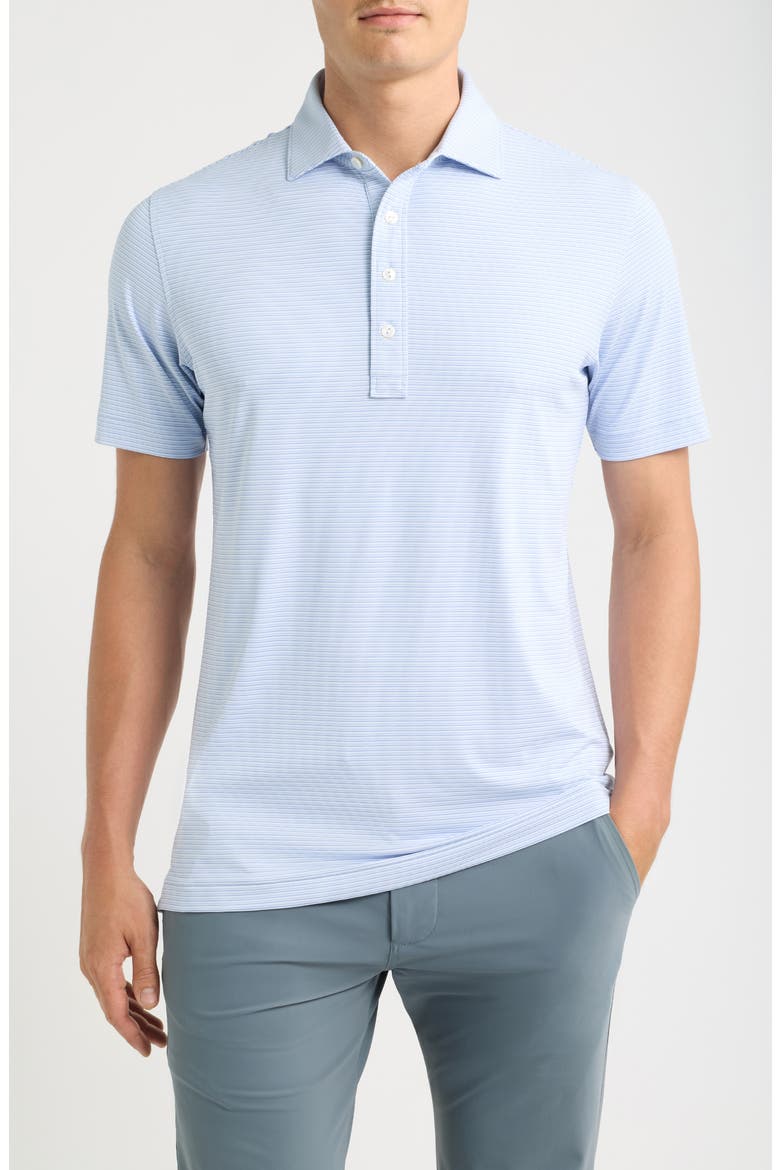 Ensemble Performance Jersey Polo, Main, color, ALICE BLUE