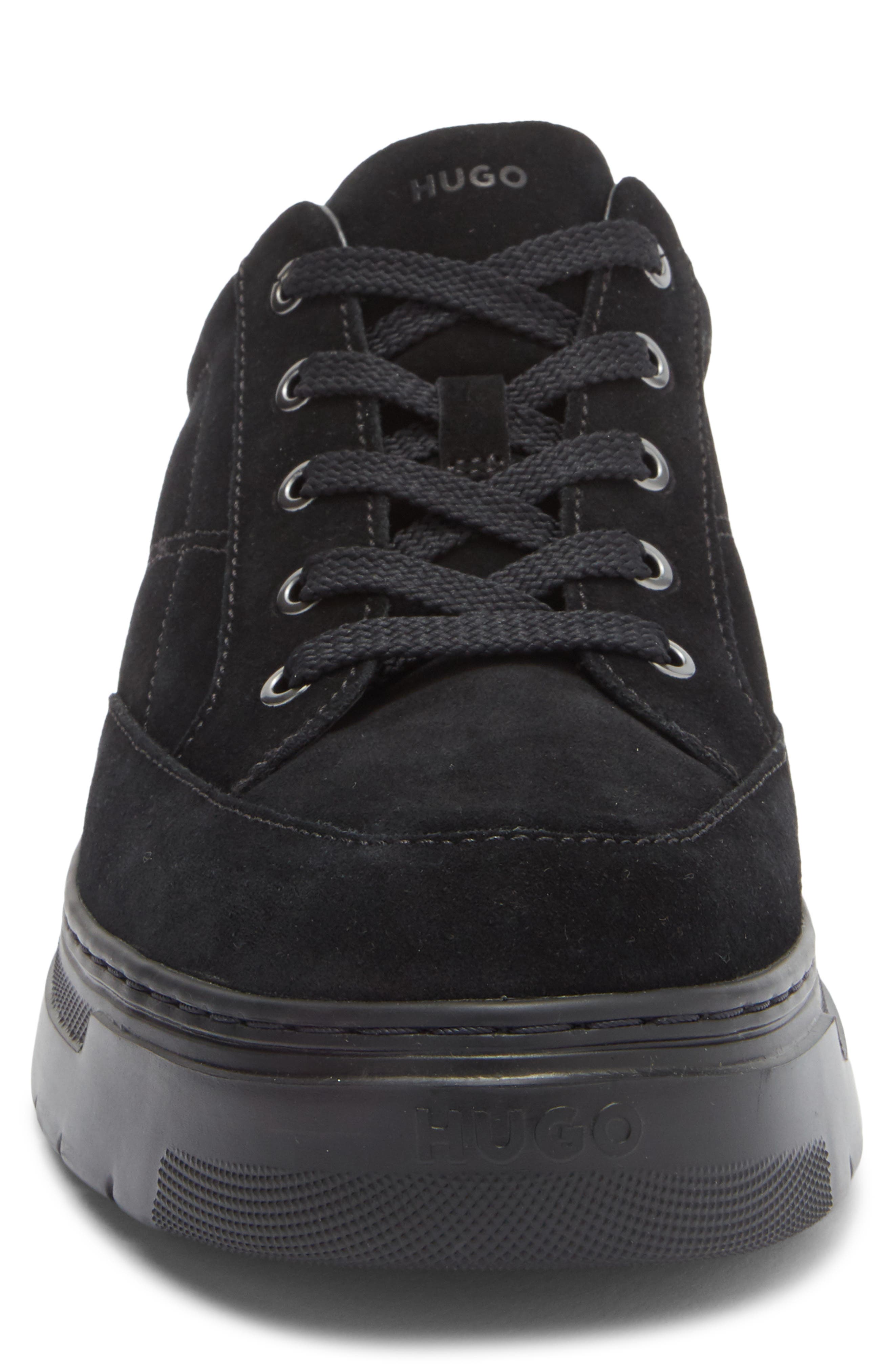 BOSS Urian Derby Sneaker, Alternate, color, Black