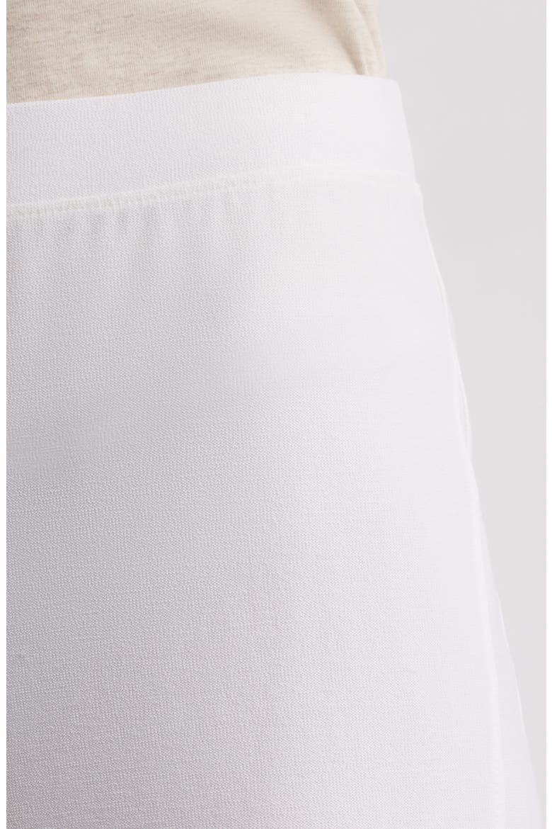 Ankle Length Knit Lantern Pants, Alternate, color, WHITE