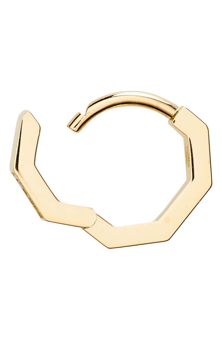 JEM Paris Octogon Single Huggie Hoop Earring, Alternate, color, 