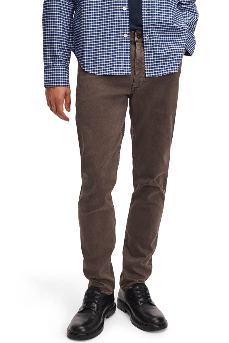 Fit 2 Mid Rise Slim Fit Jeans, Main, color, BROWN