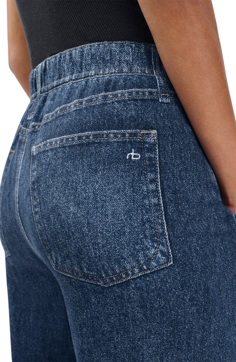 Miramar Wide Leg Cotton Terry Sweatpant Jeans