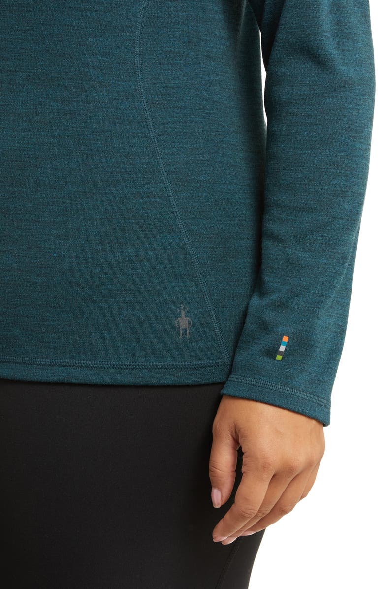 Smartwool Long Sleeve Merino Wool Thermal Top, Alternate, color, 