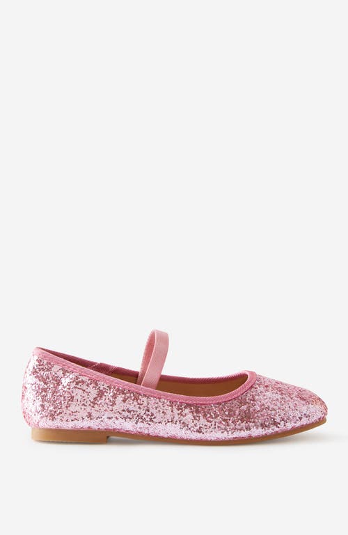 Cotton On Kids Kid's Olivia Ballet Flat In Pink Glitter