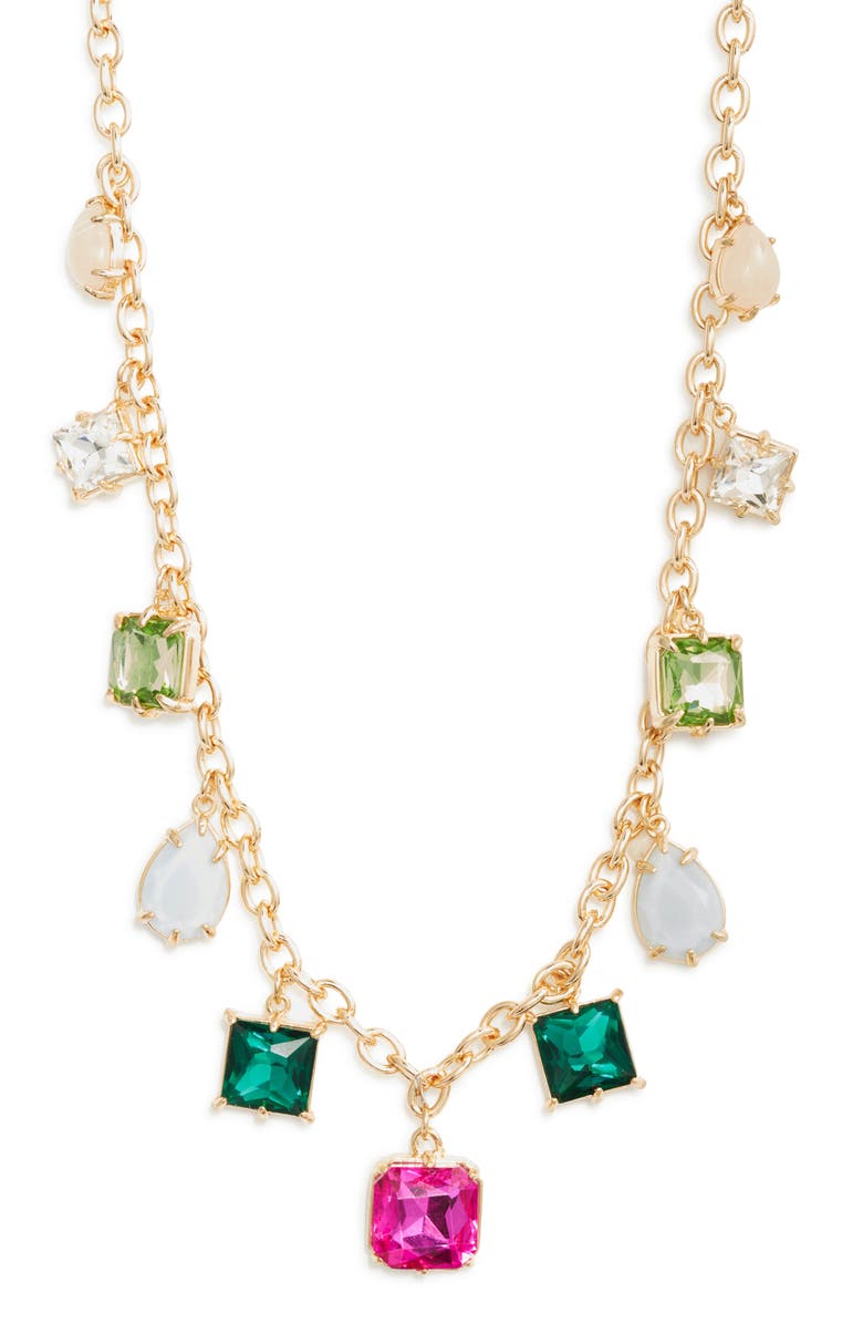 Stella + Ruby Jules Drop Necklace, Main, color, 