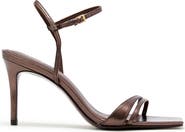 Reiss Margot Leather Strappy Sandal