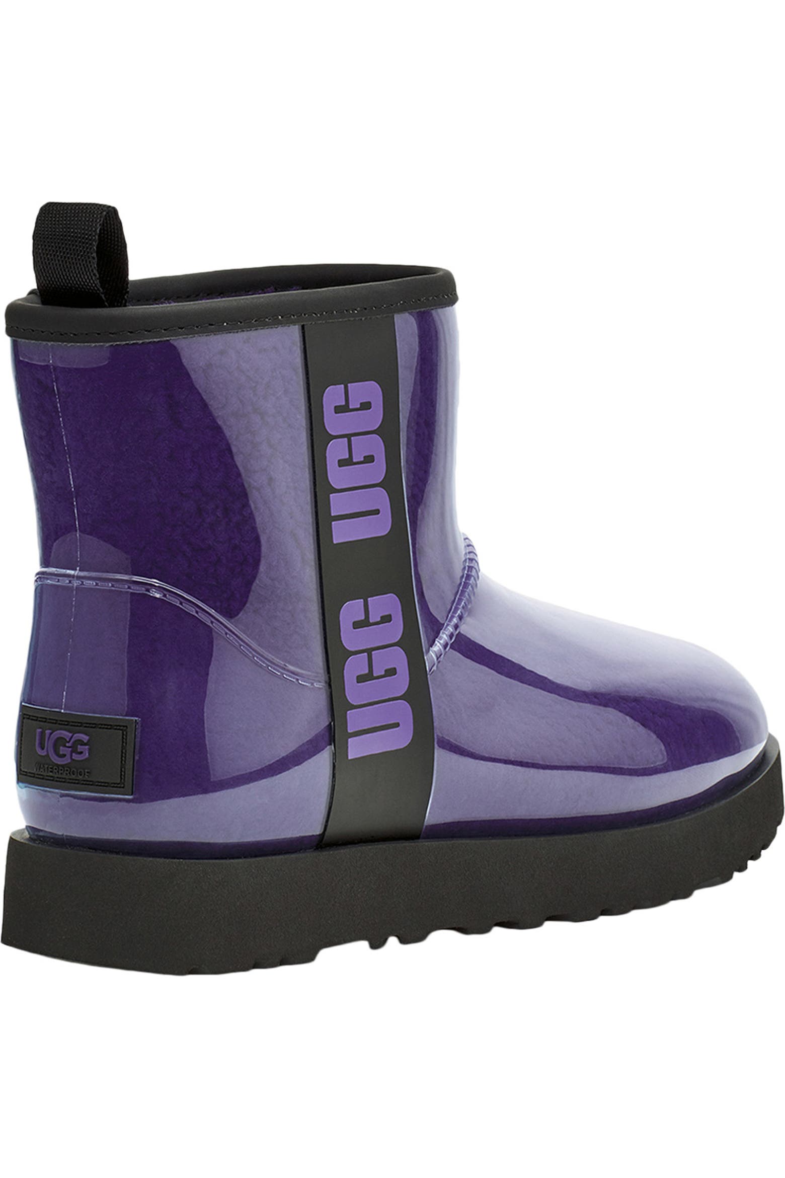 Preppy Mini Rug UGG® Classic Mini Waterproof Clear Boot (Women) | Nordstromrack