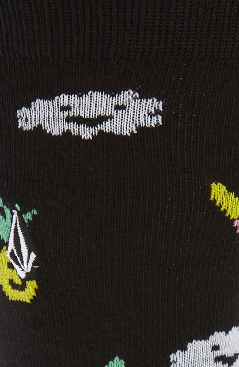 Volcom 3-Pack Full Stone Crew Socks, Alternate, color,