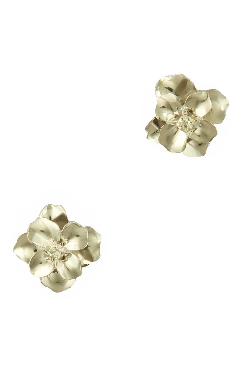 Deepa Gurnani Siran Earrings, Main, color, Silver