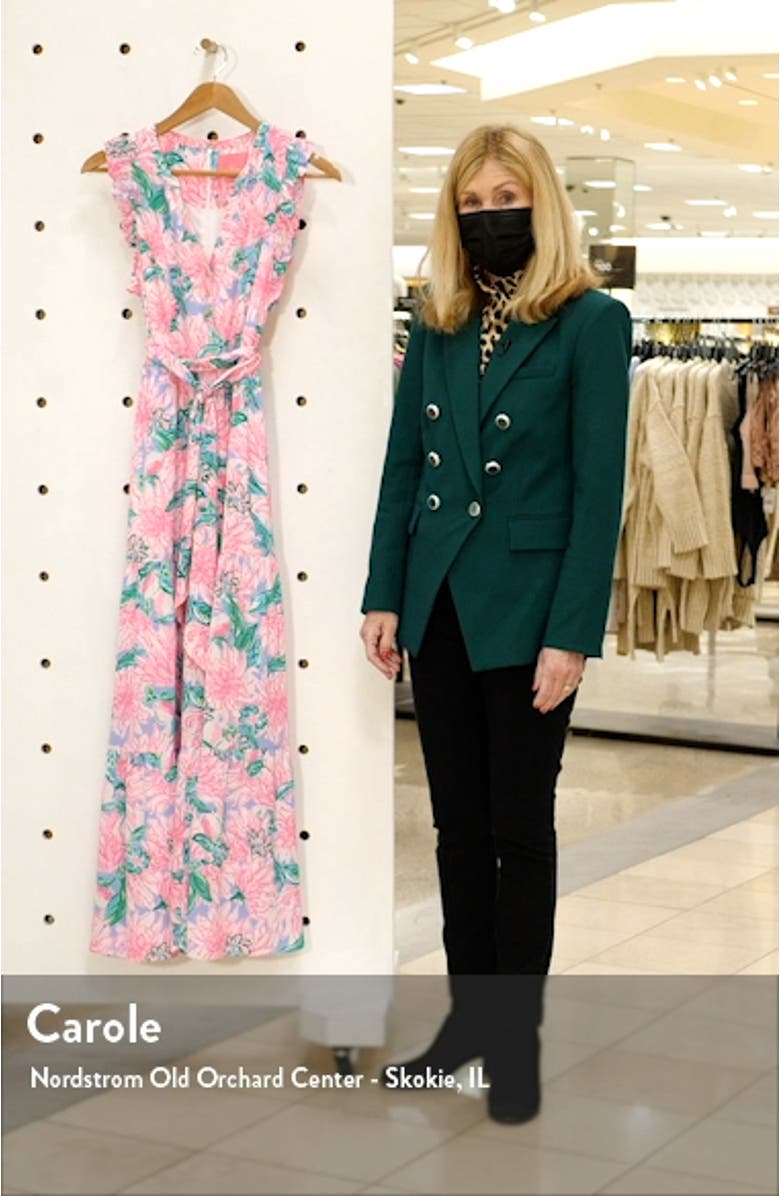 Destini Tie Waist Maxi Dress, sales video thumbnail