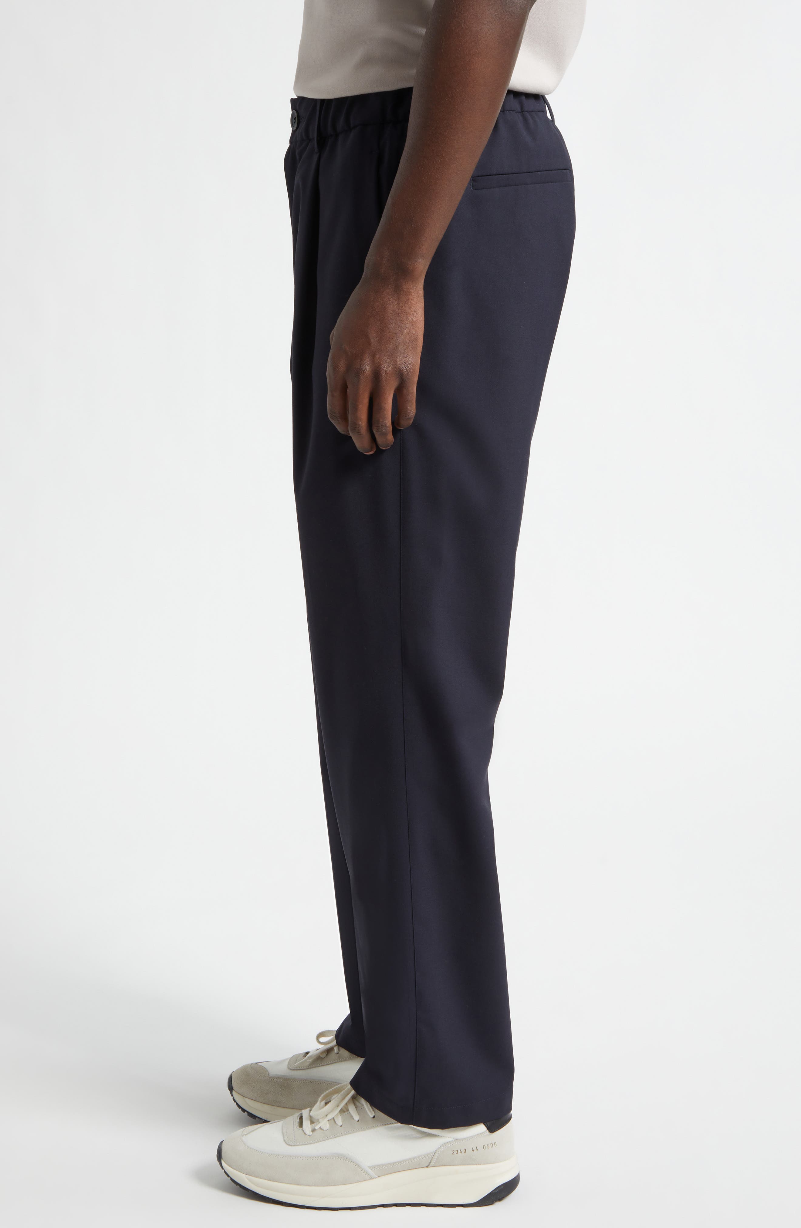 Мужские Herno Regular Fit Light Stretch Woolly Pants — фото 4