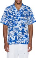 Ksubi Lagoon Print Camp Shirt