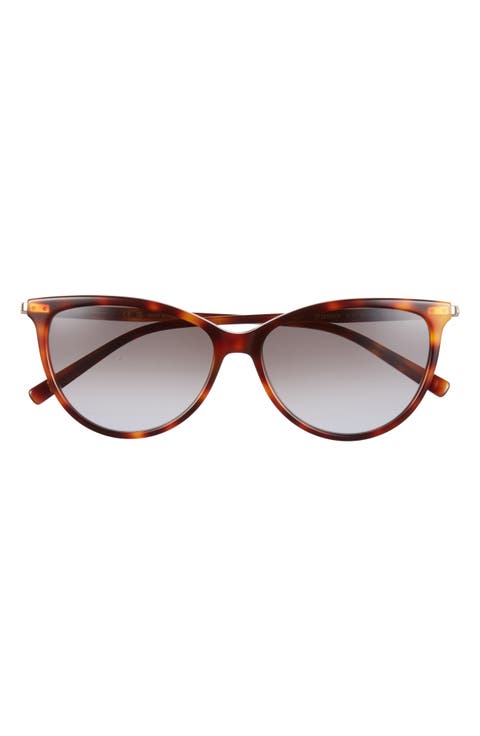 55mm Cat Eye Sunglasses