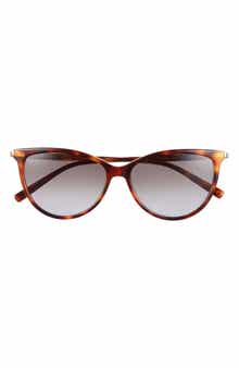FERRAGAMO 55mm Cat Eye Sunglasses