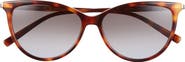 FERRAGAMO 55mm Cat Eye Sunglasses