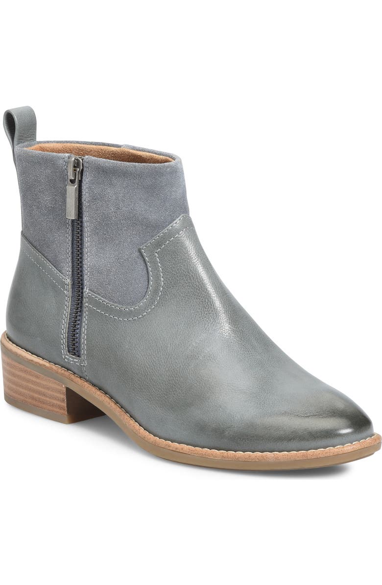 Comfortiva Carter Bootie, Main, color, Moon Grey