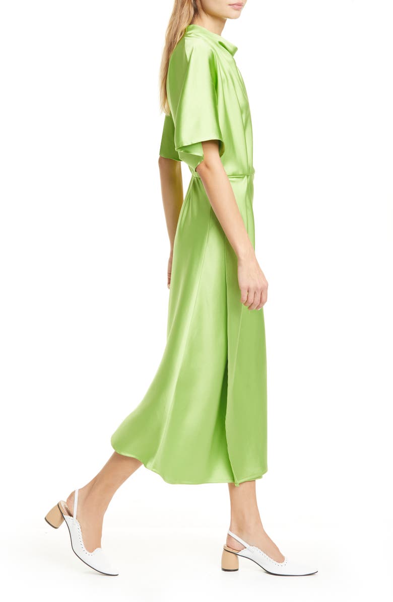 Stine Goya Rhode Drape Midi Dress, Alternate, color,