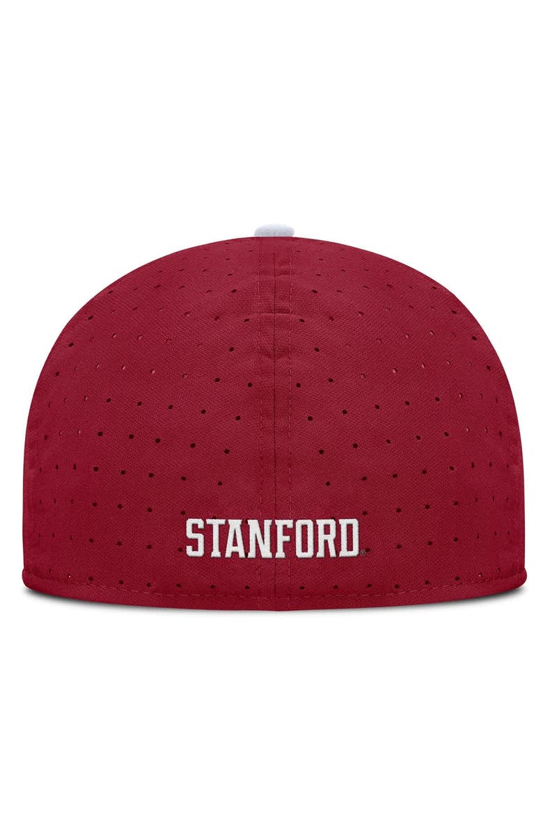 Nike Men's Nike Cardinal Stanford Cardinal On-Field Dugout True Performance Fitted Hat, Alternate, color, Cardinal
